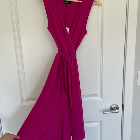NEW! Raspberry, Pink dress from Bloomingdale’s, size XS Valentine’s Day Outfit - Picture 3 of 7